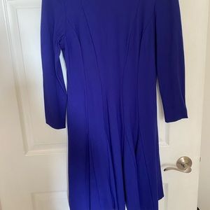 Blue swing dress
